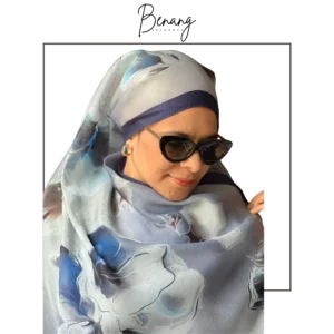 Kehribar Shawl Collection – Code 14S (Dark Blue)