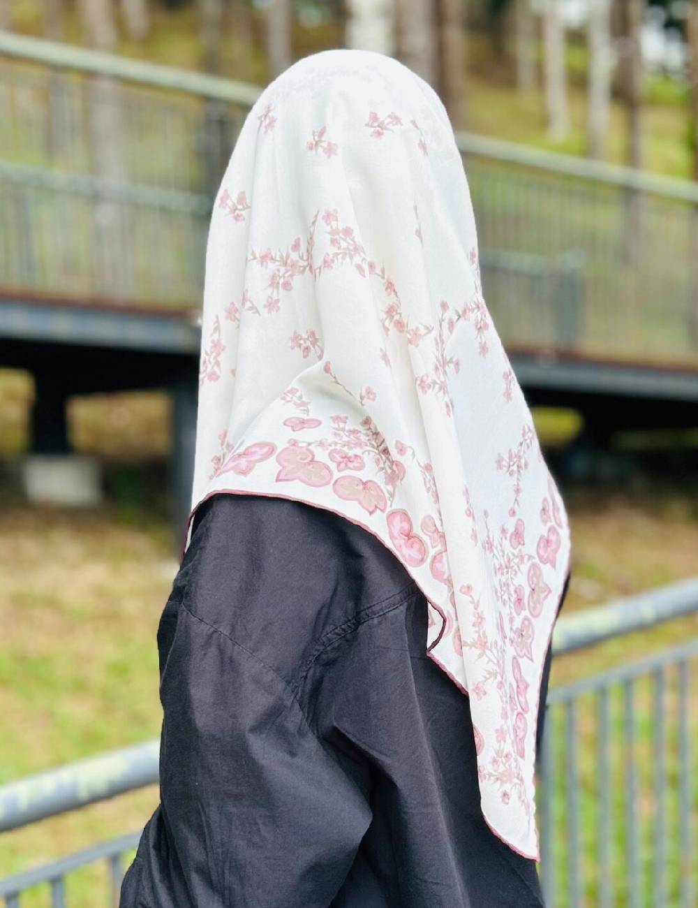 Chiffon Square Scarf Sheer Sophistication