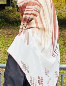 Benang Istanbul Cinnamon Chiffon Scarf