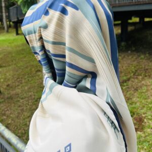 Mercury Chiffon Scarf – Large Elegant Scarf