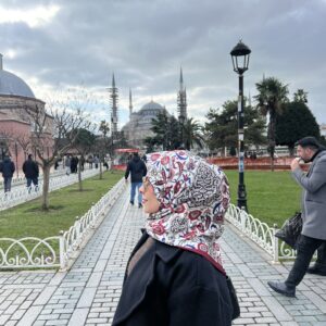 Red Ruby Rayon Scarf – 90x90cm Small Size