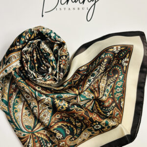 Camelia Cotton Scarf – 90x90cm Small Size