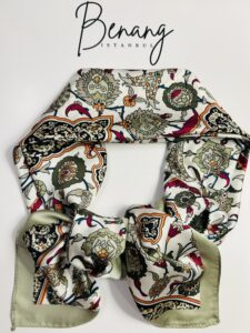 Green Ruby Rayon Scarf – 90x90cm