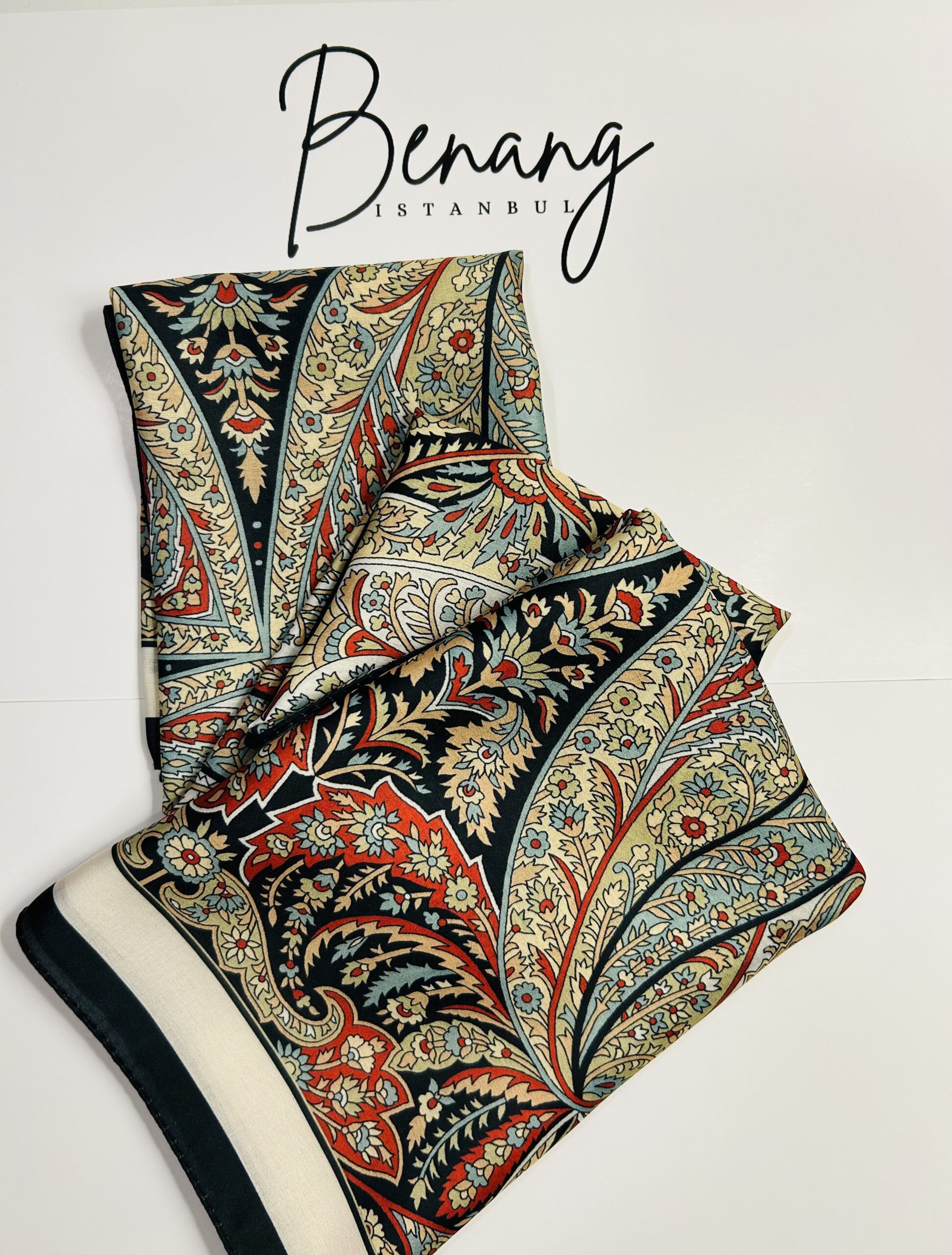 Arwen Rayon Scarf – 90x90cm Small Size