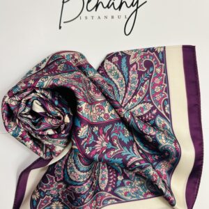 Andrea Cotton Scarf – 90x90cm Small Size